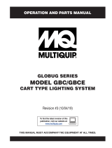 MQ Multiquip GBC-GBCE Operating instructions