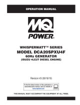 MQ Power DCA20SPXU4F Operating instructions