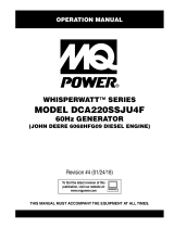 MQ Power DCA220SSJU4F Operating instructions