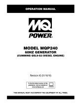 MQ Power MQP240 Operating instructions