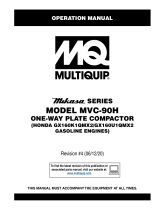 MQ Multiquip MVC90H Operating instructions
