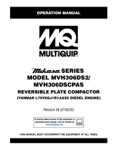 MQ Multiquip MVH306DS2-CPAS Operating instructions