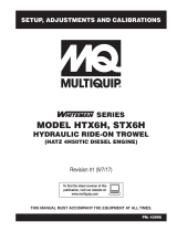 MQ Multiquip HTX6H-STX6H Operating instructions