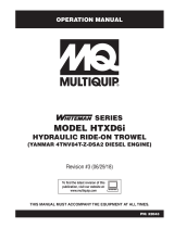 MQ Multiquip HTXD6i Operating instructions