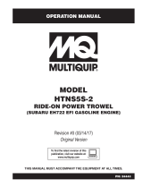 MQ Multiquip HTNS5S-2 Operating instructions
