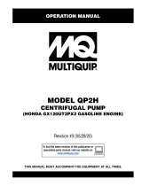 MQ Multiquip QP2H Operating instructions