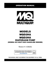 MQ Multiquip MQD2HA-3HA Operating instructions