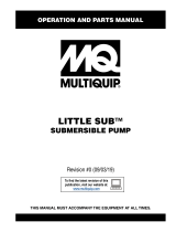 MQ Multiquip Little-Sub Operating instructions