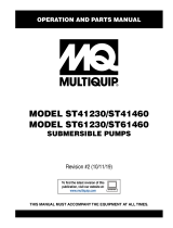 MQ Multiquip ST4-ST6-series Operating instructions