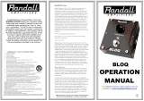 Randall BLOQ Owner's manual