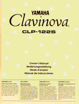 Yamaha CLP-122S Owner's manual