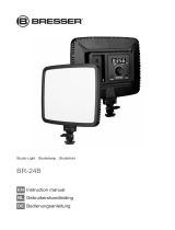 Bresser BR-24B Bi-Colour LED Video Light Owner's manual