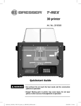 Bresser T-REX WIFI 3D Printer Owner's manual
