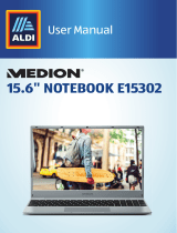 Medion Notebook AKOYA E15302 MD 63540 User manual