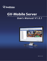 Geovision GV-Mobile Server User manual