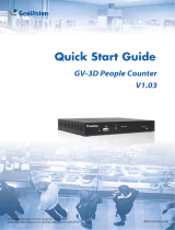 Geovision GV-3D People Counter V2 Quick start guide