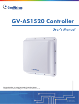 Geovision GV-AS1520 User manual