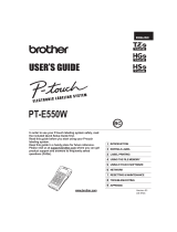 Brother PT-E550W User guide