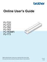 Brother PJ-722 User guide
