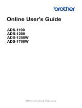 Brother ADS-1200 User manual
