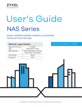 ZyXEL Communications NAS542 User manual