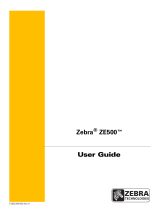 Zebra ZE500 User manual