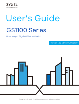 ZyXEL GS1100-10HP User manual