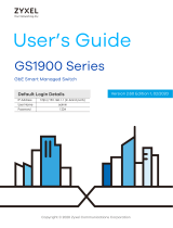 ZyXEL GS1900-24E User guide