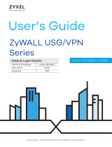 ZyXEL VPN300 User guide