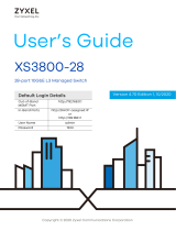 ZyXEL XS3800-28 User guide