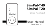 SimPal SimPal-T20 User manual