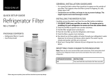 Insignia NS-LT500P-1 Refrigerator Filter Quick setup guide