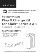 Insignia NS-XBX9PC Quick setup guide