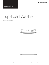 Insignia Top Load Washer NS-TWM41WH8A User manual