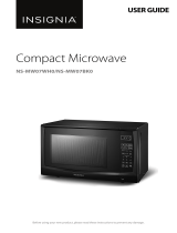 Insignia Compact Microwave Oven NS-MW07WH0/NS-MW07BK0 User manual