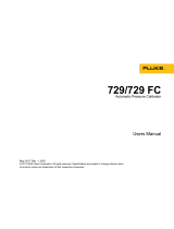 Fluke 729 automatisk trykkalibrator User manual
