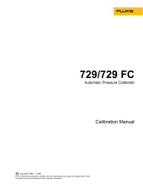 Fluke 729 automatisk trykkalibrator User manual