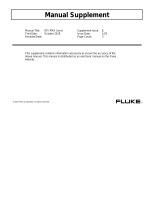 Fluke 87V MAX True-rms Digital Multimeter User manual