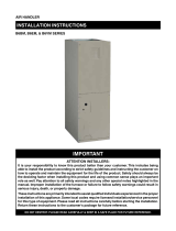 Frigidaire B6BMMX Commercial Installation guide