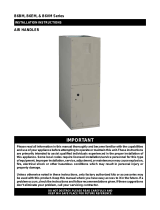 Kelvinator B6BM Series Installation guide