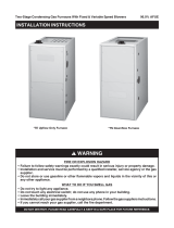 Westinghouse KG7T(E,N) Installation guide