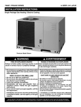 Frigidaire R8GE, Single Phase Installation guide