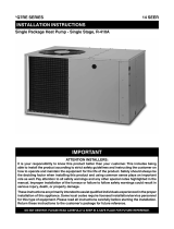 Westinghouse Q7RE Installation guide