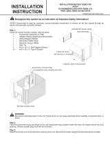 Maytag P6SD Installation guide