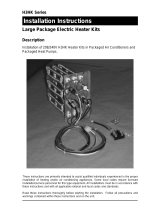 Broan H3HK Large Package Electric Heater Kit (includes Wiring Diagrams) Installation guide