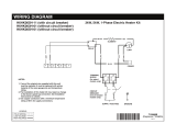 Westinghouse H6HK, 3, 5 Kw 240V,1-Phase Electric Heater Kit Product information
