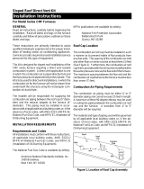 Broan CMF Sloped Roof Direct Vent Kit Installation guide