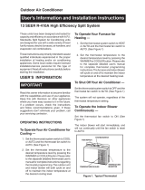 Frigidaire DS4BD Installation guide