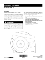Broan Blower Baffle for E2 Installation guide