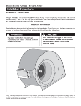 Broan E2 Series Blower/Relay Installation guide